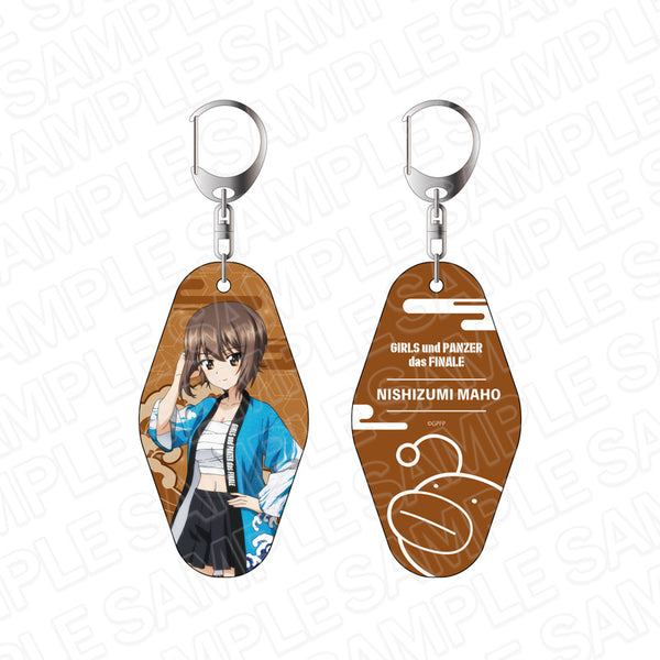 『ガールズ&パンツァー 最終章』両面キーホルダー 西住 まほ お祭り ver.