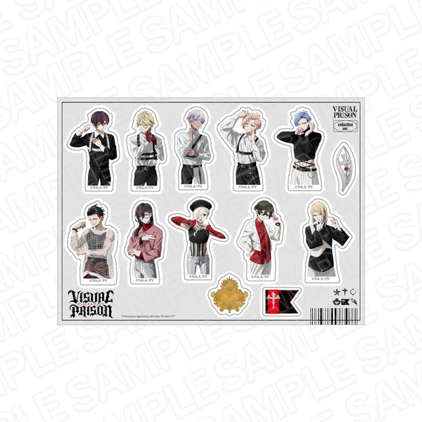 『ヴィジュアルプリズン』ステッカーシート collection ver.