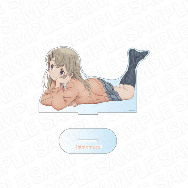 『安達としまむら』デカアクリルスタンド しまむら イヤホン半分こ ver.