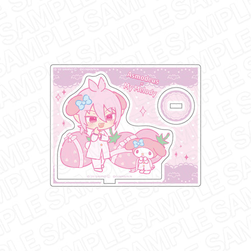 『魔入りました!入間くん×サンリオキャラクターズ』アクリルスタンド アスモデウス・アリス×マイメロディ
