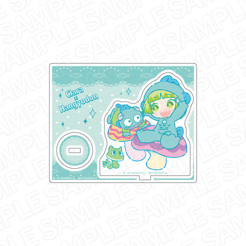 『魔入りました!入間くん×サンリオキャラクターズ』アクリルスタンド ウァラク・クララ×ハンギョドン