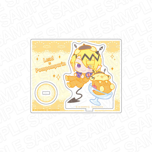 『魔入りました!入間くん×サンリオキャラクターズ』アクリルスタンド シャックス・リード×ポムポムプリン