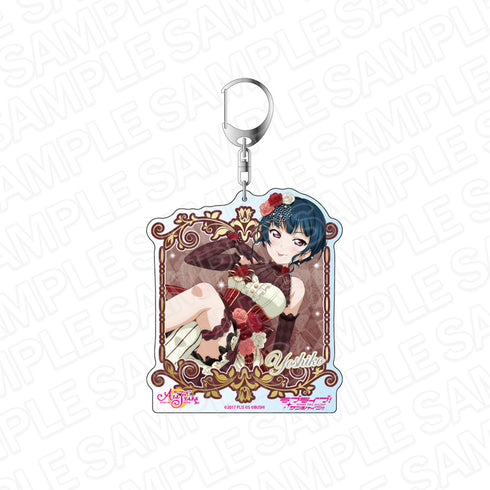 『ラブライブ!スクールアイドルフェスティバル ALL STARS』デカキーホルダー 津島善子 ロゼ♡スイート ver