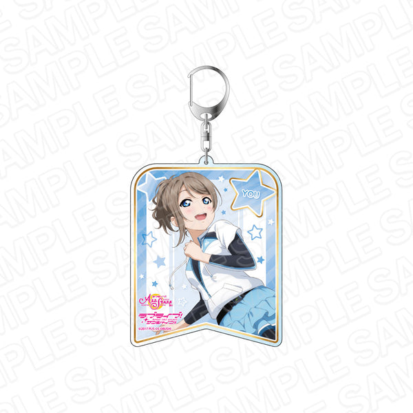 『ラブライブ!スクールアイドルフェスティバル ALL STARS』デカキーホルダー 渡辺 曜 スクスタフェス vol.29