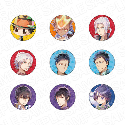 『家庭教師ヒットマンREBORN!』カンバッジ(ブラインド) PALE TONE series battle ver. BOX