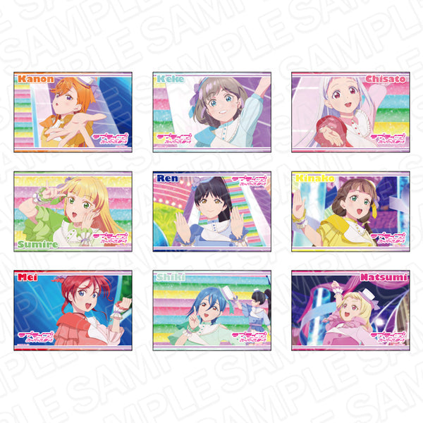 『ラブライブ!スーパースター!!』スクエアカンバッジ 未来の音が聴こえる ver BOX