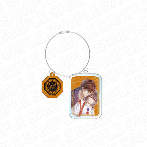 『イケメン源氏伝 あやかし恋えにし』ワイヤーキーホルダー 安達盛長 2022 Winter ver.