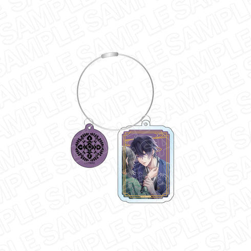 『イケメン源氏伝 あやかし恋えにし』ワイヤーキーホルダー 源義経 2022 Winter ver.