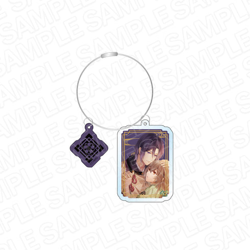 『イケメン源氏伝 あやかし恋えにし』ワイヤーキーホルダー 安倍泰親 2022 Winter ver.