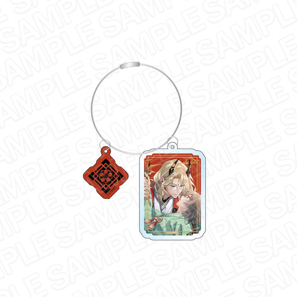 『イケメン源氏伝 あやかし恋えにし』ワイヤーキーホルダー 伊吹 2022 Winter ver.