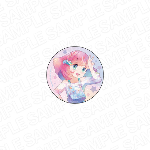 『魔法のプリンセス ミンキーモモ』ホログラムカンバッジ PALE TONE series