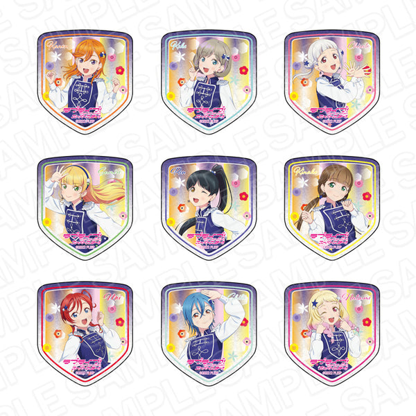 『ラブライブ!スーパースター!! 』ラメアクリルバッジ Sing!Shine!Smile! ver BOX