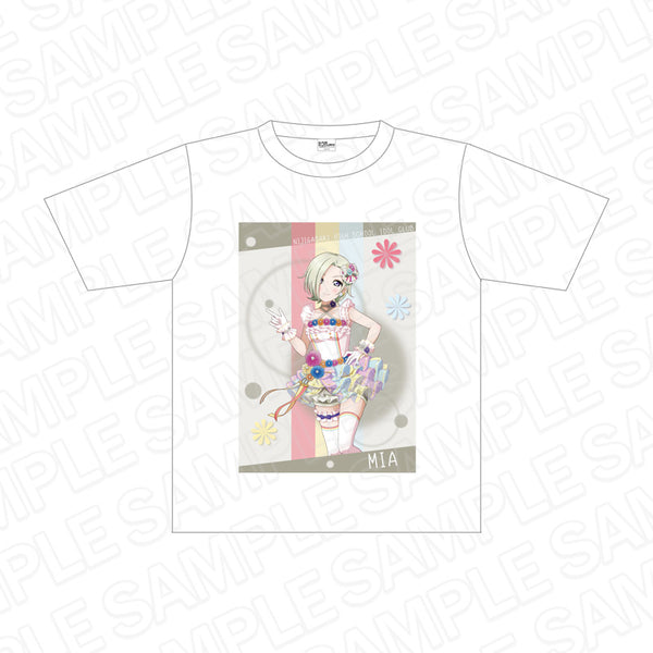 『ラブライブ!虹ヶ咲学園スクールアイドル同好会』Tシャツ ミア・テイラー Love U my friends ver