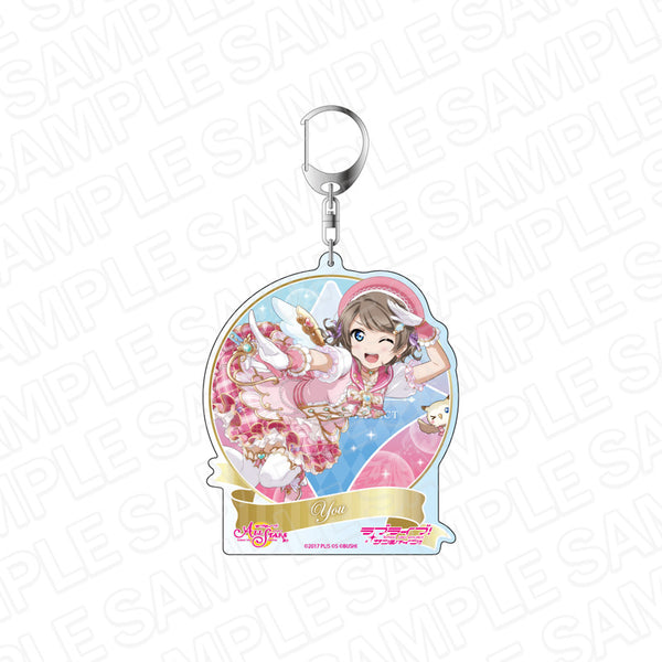『ラブライブ!スクールアイドルフェスティバル ALL STARS』デカキーホルダー 渡辺 曜 マジカル☆YELL ver