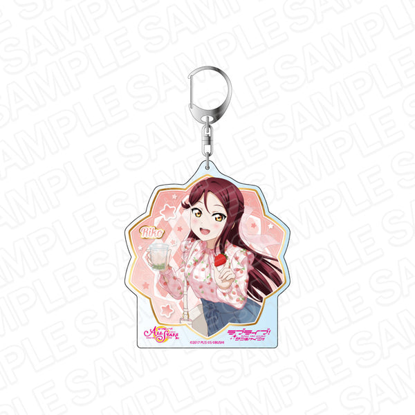 『ラブライブ!スクールアイドルフェスティバル ALL STARS』デカキーホルダー 桜内梨子 ストロベリー・ドリーム ver