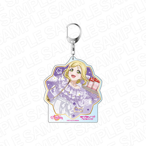 『ラブライブ!スクールアイドルフェスティバル ALL STARS』デカキーホルダー 小原鞠莉 ストロベリー・ドリーム ver