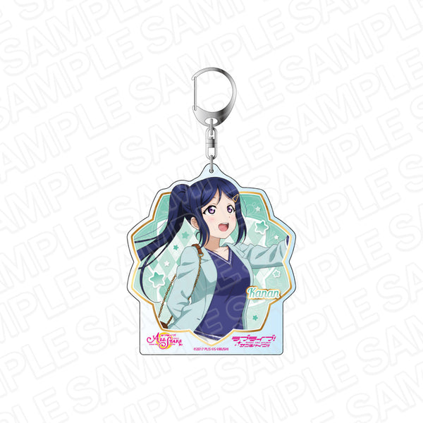 『ラブライブ!スクールアイドルフェスティバル ALL STARS』デカキーホルダー 松浦果南 春宵一刻 夜桜見物 ver