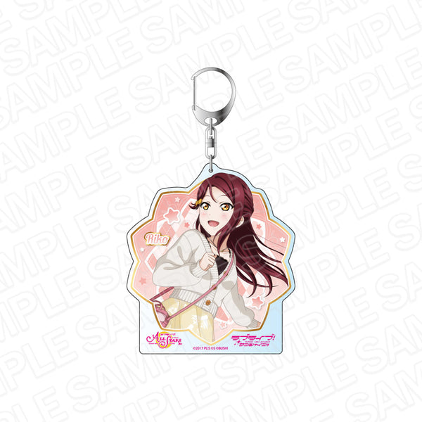 『ラブライブ!スクールアイドルフェスティバル ALL STARS』デカキーホルダー 桜内梨子 春宵一刻 夜桜見物 ver