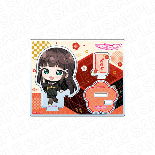『ラブライブ!サンシャイン!!』アクリルスタンド 黒澤ダイヤ おせちデフォルメ ver