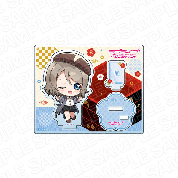 『ラブライブ!サンシャイン!!』アクリルスタンド 渡辺 曜 おせちデフォルメ ver