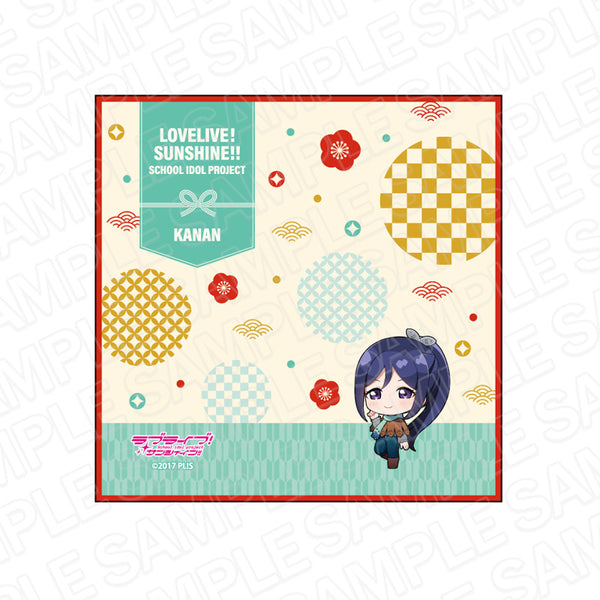 『ラブライブ!サンシャイン!!』ミニタオル 松浦果南 おせちデフォルメ ver