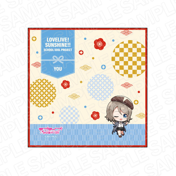『ラブライブ!サンシャイン!!』ミニタオル 渡辺 曜 おせちデフォルメ ver