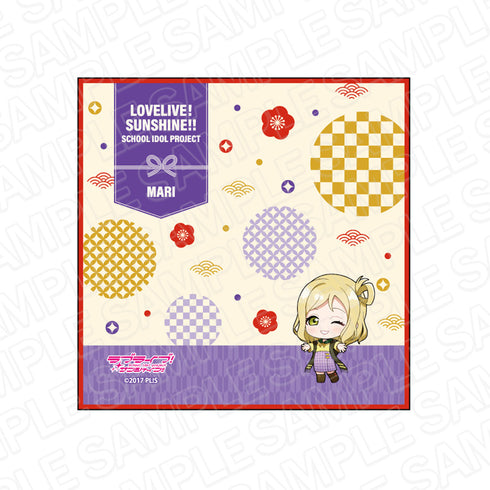 『ラブライブ!サンシャイン!!』ミニタオル 小原鞠莉 おせちデフォルメ ver