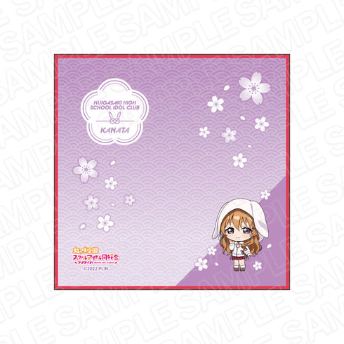 『ラブライブ!虹ヶ咲学園スクールアイドル同好会』ミニタオル 近江彼方 うさぎデフォルメ ver