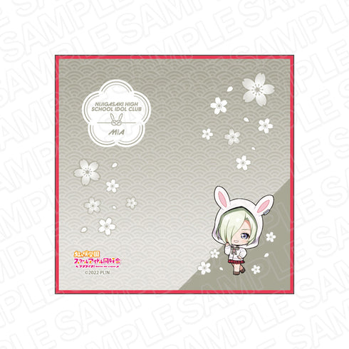 『ラブライブ!虹ヶ咲学園スクールアイドル同好会』ミニタオル ミア・テイラー うさぎデフォルメ ver