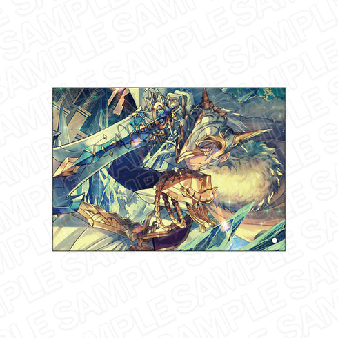 『夢職人と忘れじの黒い妖精』ミニアクリルアート アレックス太陽覚醒