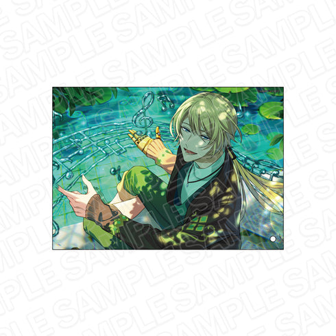 『夢職人と忘れじの黒い妖精』ミニアクリルアート ヒース月覚醒