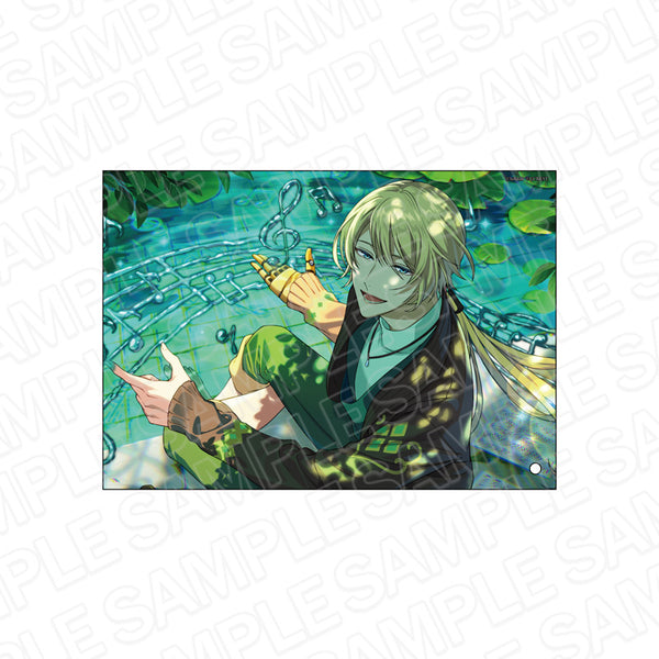 『夢職人と忘れじの黒い妖精』ミニアクリルアート ヒース月覚醒