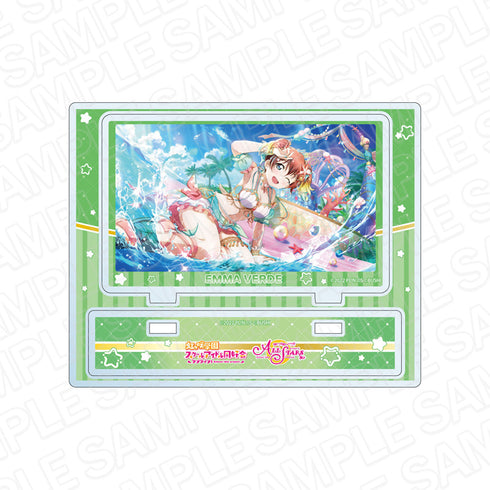 『ラブライブ!スクールアイドルフェスティバル ALL STARS』アクリルスタンド エマ・ヴェルデ スプラッシュ♡マーメイド ver