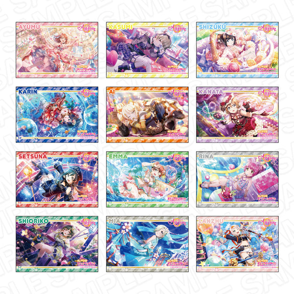 『ラブライブ!スクールアイドルフェスティバル ALL STARS』スクエアカンバッジ 虹ヶ咲学園スクールアイドル同好会 vol.2 BOX