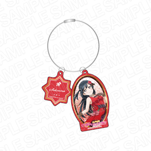 『ラブライブ!スクールアイドルフェスティバル ALL STARS』ワイヤーキーホルダー 優木せつ菜 虹色のワルツ ver