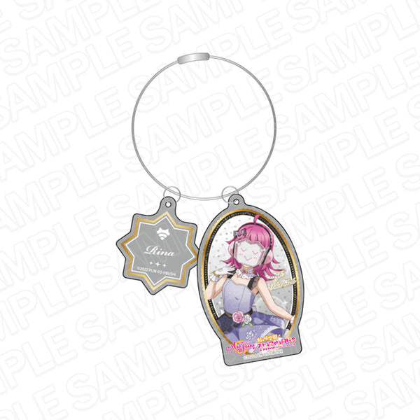 『ラブライブ!スクールアイドルフェスティバル ALL STARS』ワイヤーキーホルダー 天王寺璃奈 虹色のワルツ ver