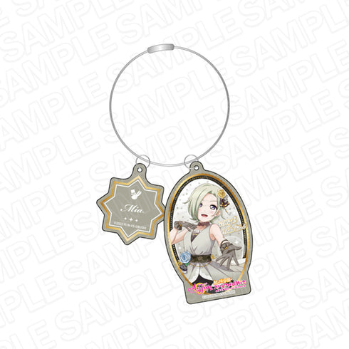 『ラブライブ!スクールアイドルフェスティバル ALL STARS』ワイヤーキーホルダー ミア・テイラー 虹色のワルツ ver