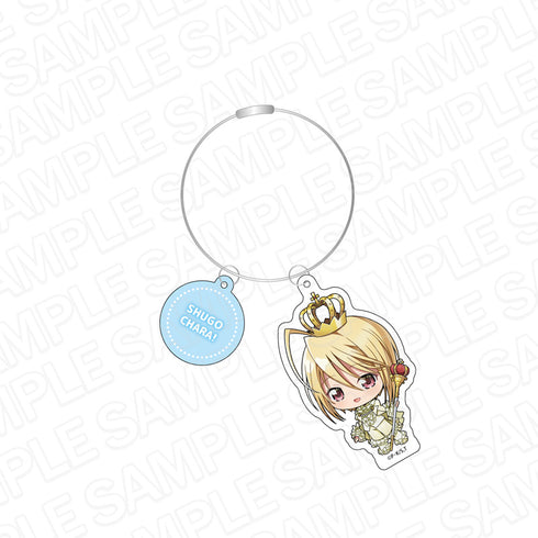 『しゅごキャラ!』ワイヤーキーホルダー プラチナロワイヤル デフォルメ ver.