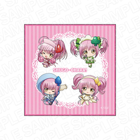 『しゅごキャラ!』ミニタオル A デフォルメ ver.