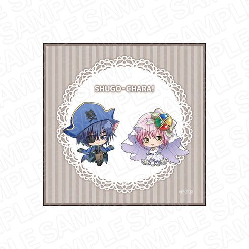 『しゅごキャラ!』ミニタオル B デフォルメ ver.