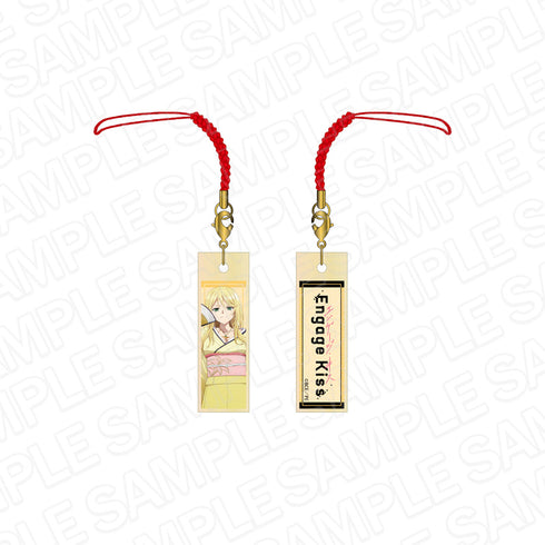 『Engage Kiss』木札ストラップ シャロン・ホーリーグレイル 晴着 ver.