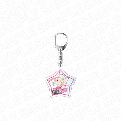 『ラブライブ!スーパースター!!』ホロアクリルキーホルダー 嵐 千砂都 ビタミンSUMMER! ver