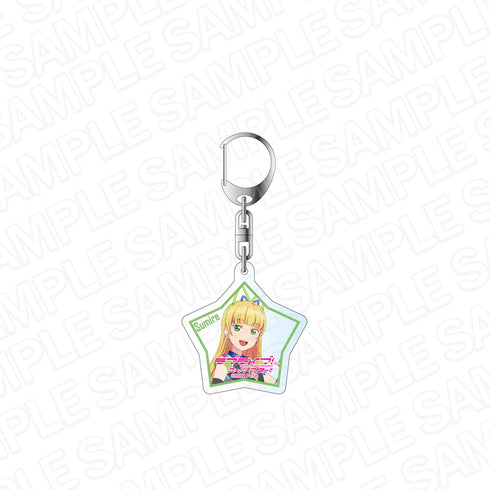 『ラブライブ!スーパースター!!』ホロアクリルキーホルダー 平安名すみれ ビタミンSUMMER! ver