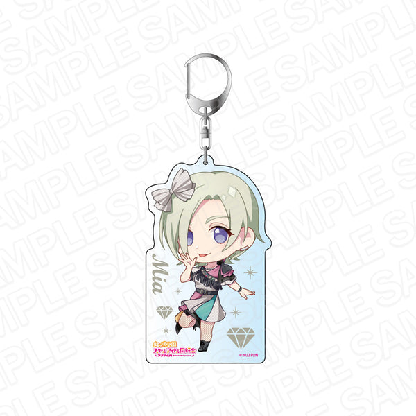『ラブライブ!虹ヶ咲学園スクールアイドル同好会』デカキーホルダー ミア・テイラー MONSTER GIRLSデフォルメ ver