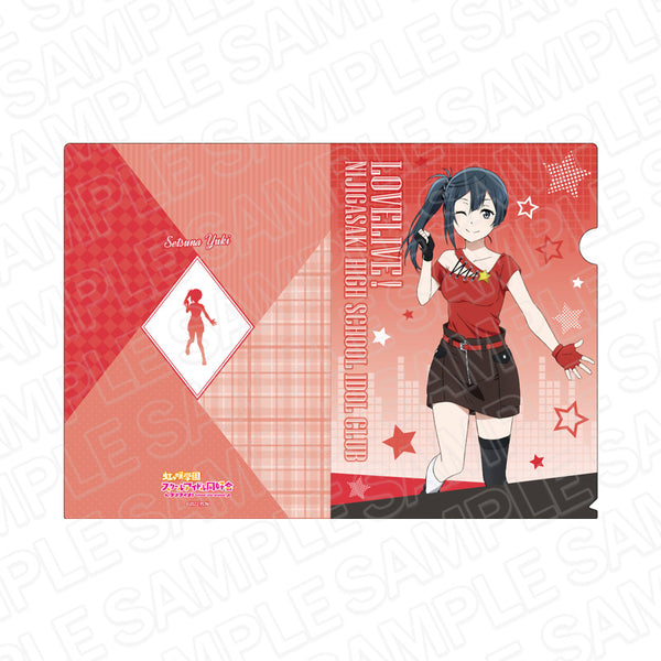 『ラブライブ!虹ヶ咲学園スクールアイドル同好会』クリアファイル 優木せつ菜 ロックファッション ver