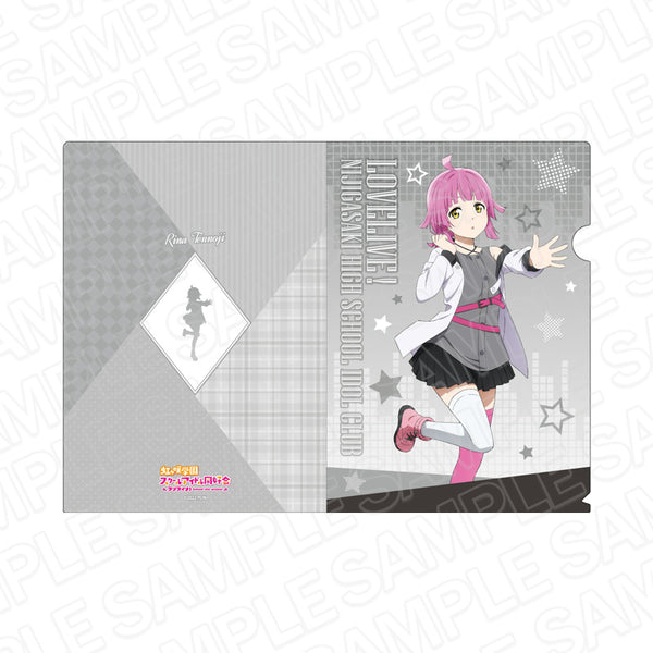 『ラブライブ!虹ヶ咲学園スクールアイドル同好会』クリアファイル 天王寺璃奈 ロックファッション ver