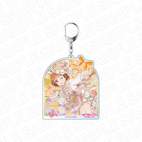『ラブライブ!スクールアイドルフェスティバル』ALL STARS デカキーホルダー 高海千歌 Happy♡Sweet♡Easter ver