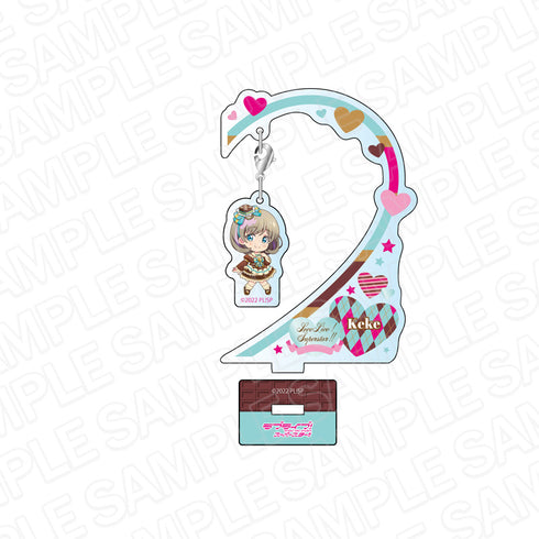 『ラブライブ!スーパースター!!』ふらふらアクリルスタンド 唐 可可 バレンタインデー デフォルメ ver