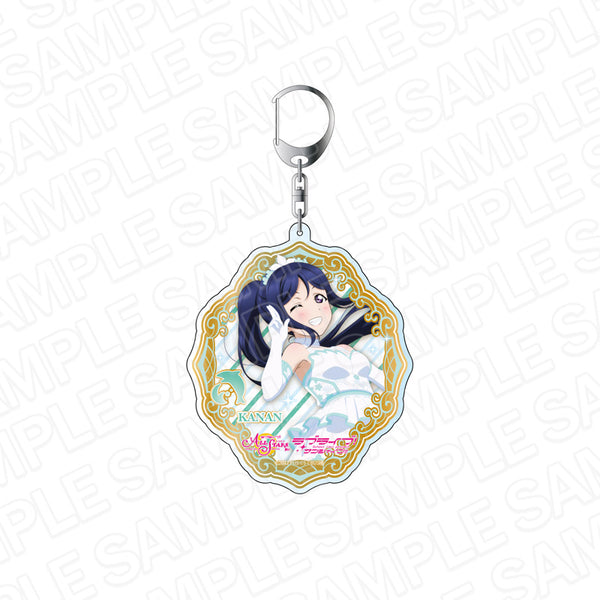 『ラブライブ!スクールアイドルフェスティバル ALL STARS』デカキーホルダー 松浦果南 Thank you, FRIENDS!! ver