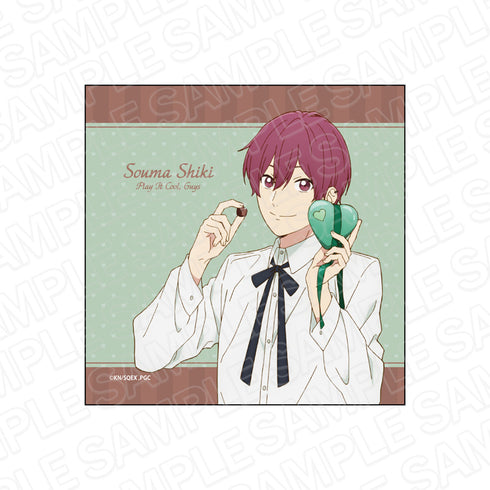 『クールドジ男子』マイクロファイバー 四季 蒼真 Valentine ver.